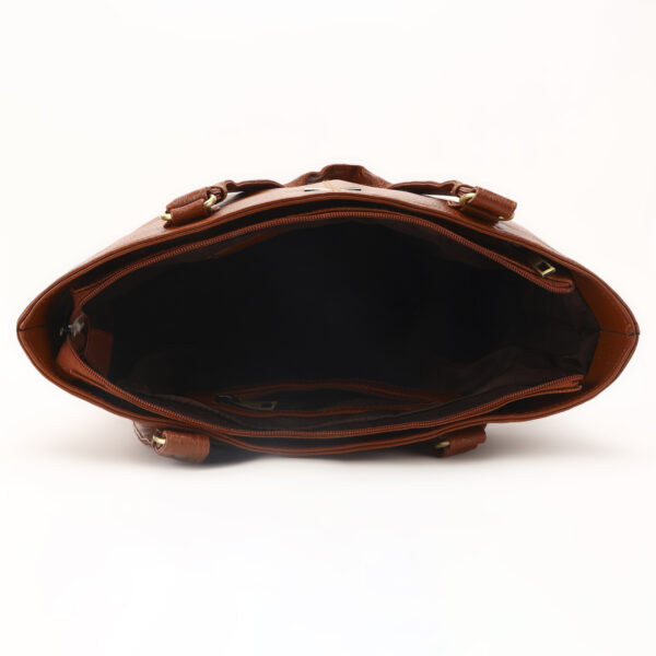 P2|| Amber Luxe Leather Tote Bag || Durable & Stylish  Premium Leather  Bag for Women - Image 6